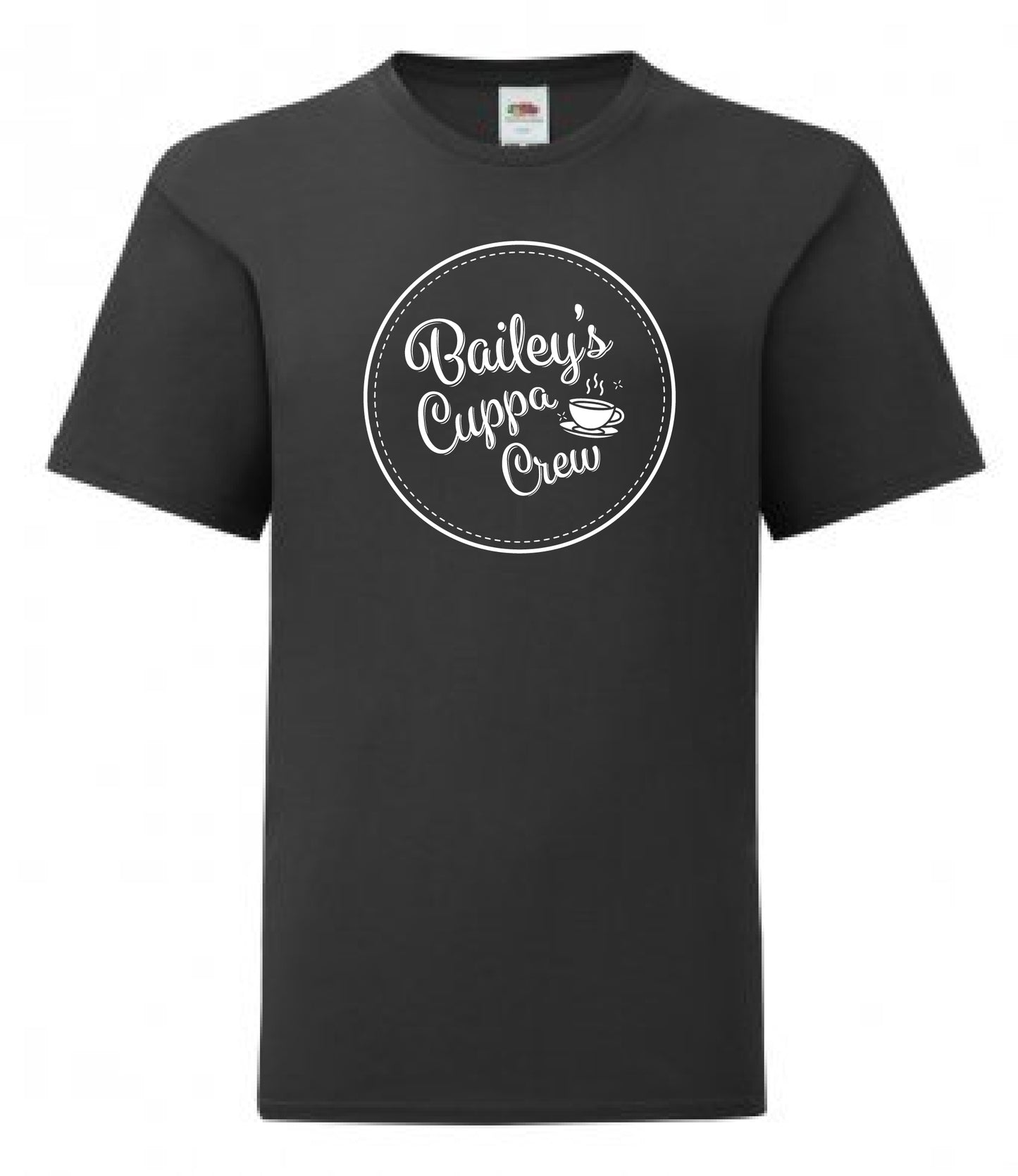 Bailey's Cuppa Crew Large Logo Kids T-Shirt