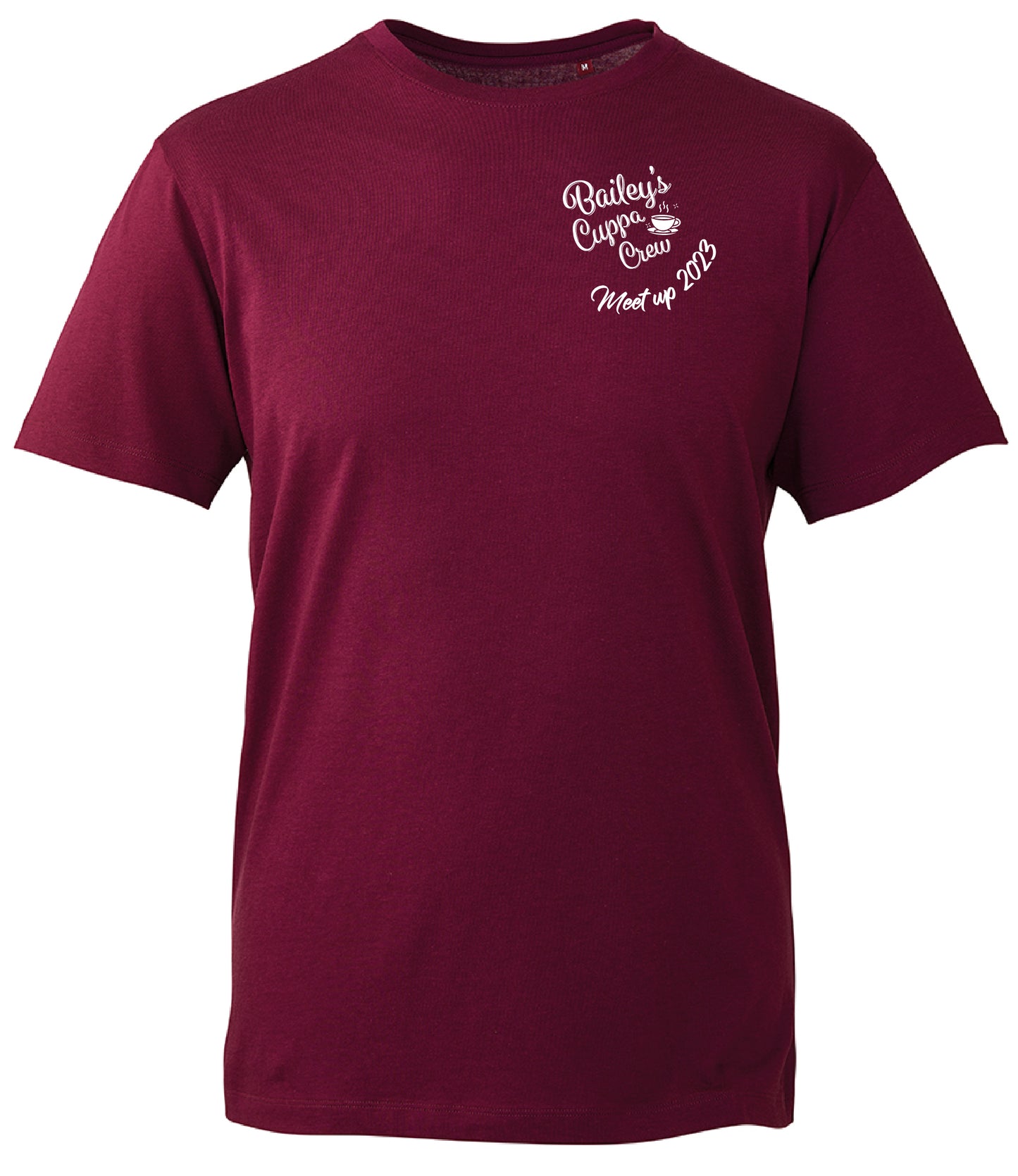 Bailey's Cuppa Crew Meet Up 2023 Chest Logo T-Shirt