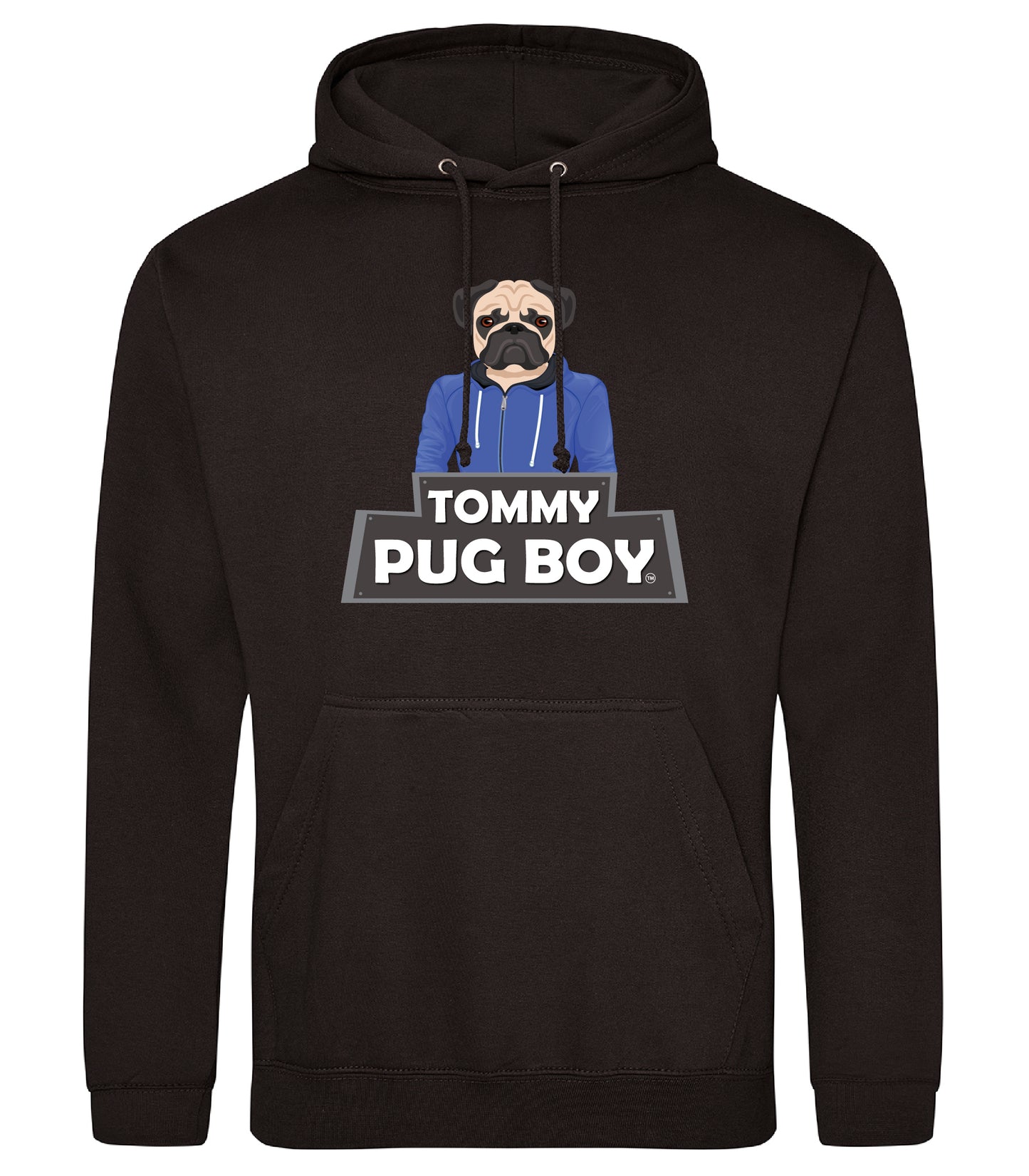 Tommy Pug Boy Hoodie