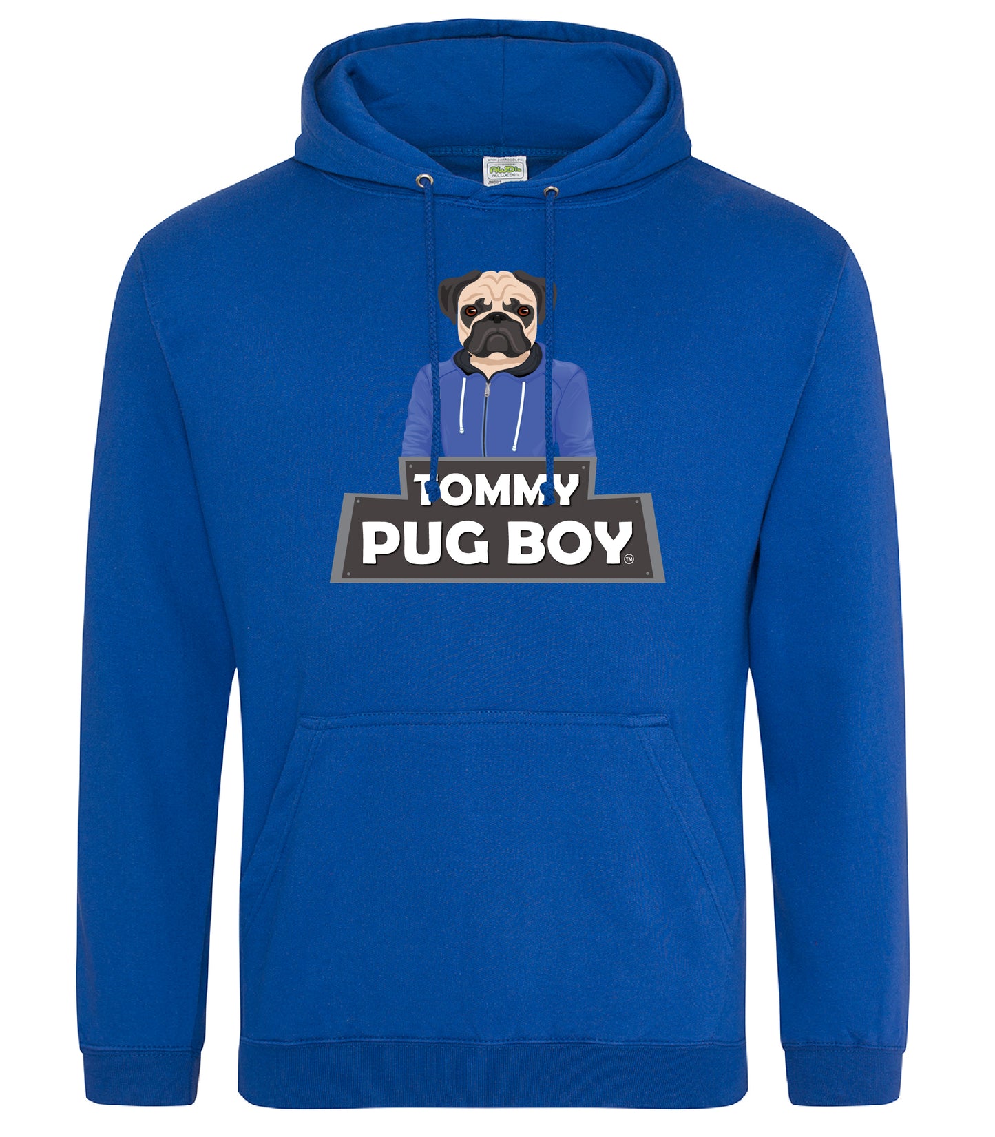 Tommy Pug Boy Hoodie