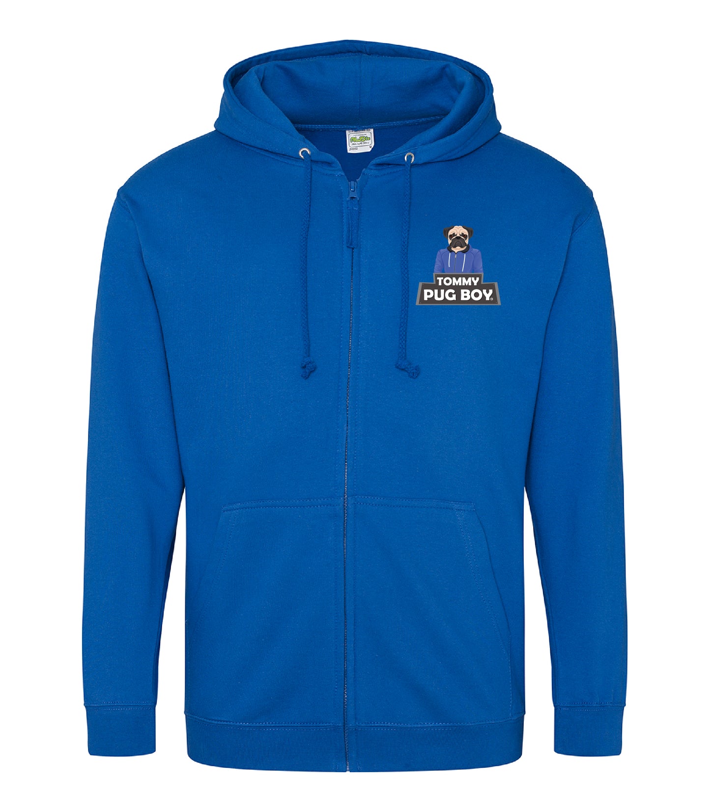 Tommy Pug Boy Zipped Hoodie