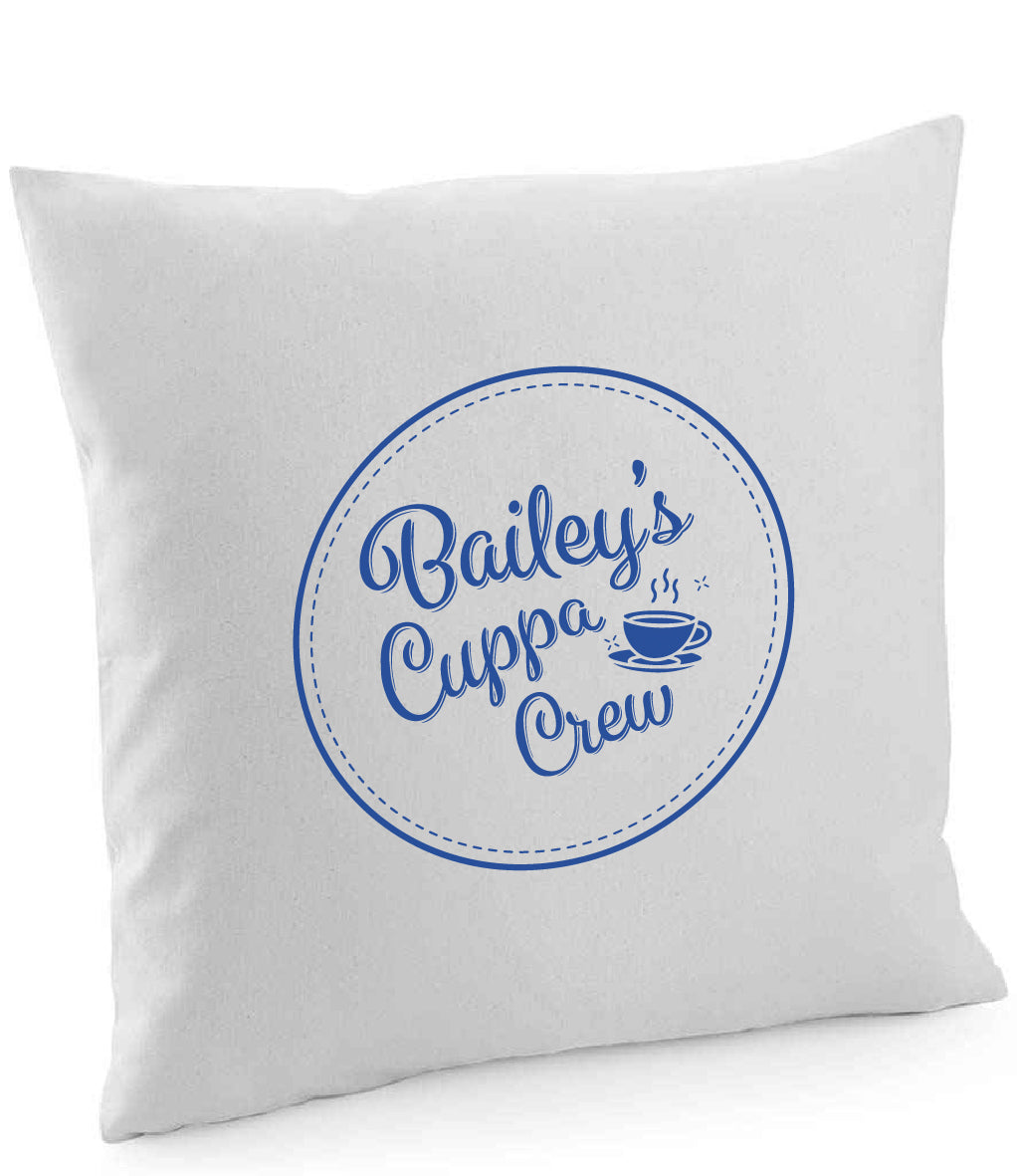 Bailey's Cuppa Crew Cushion Cover