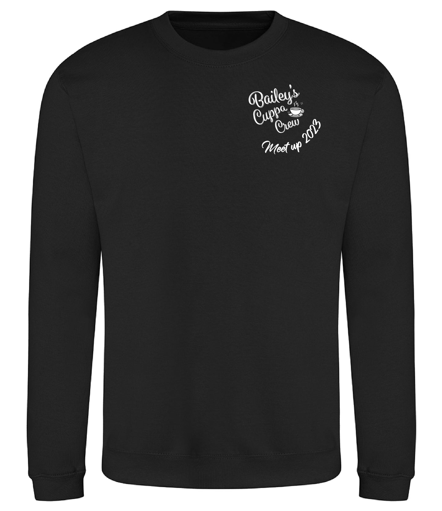 Bailey's Cuppa Crew Meet Up 2023 Small Chest Logo Sweatshirt