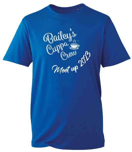 Bailey's Cuppa Crew Meet Up 2023 Large Logo T-Shirt