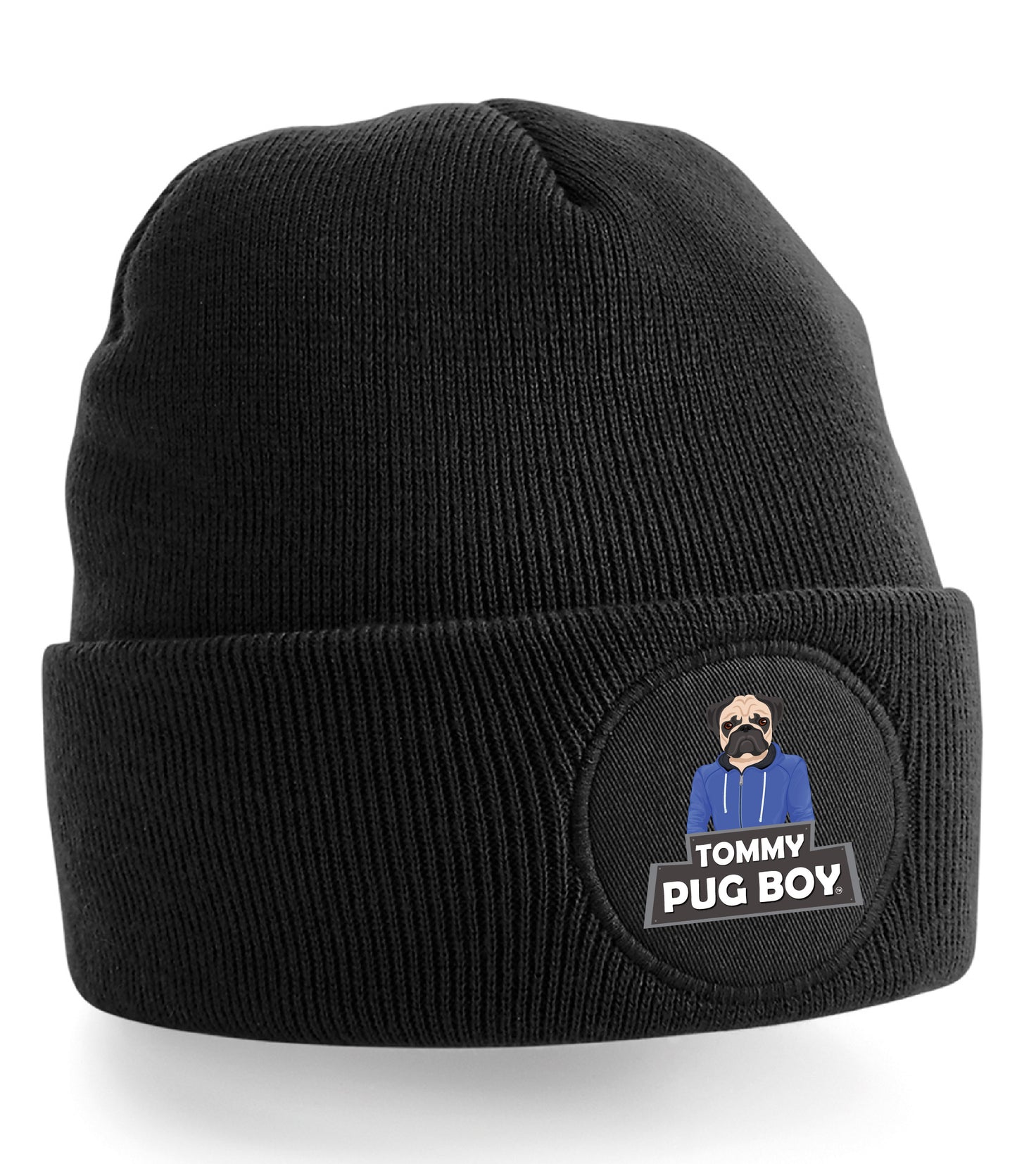 Tommy Pug Boy Beanie Hat